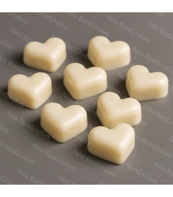 Σοκολατάκια Λευκά Καρδούλες