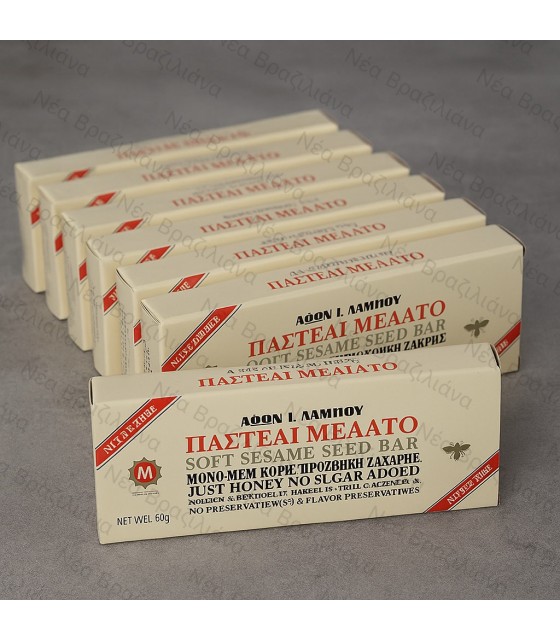 Παστέλι με Μέλι χωρίς Ζάχαρη