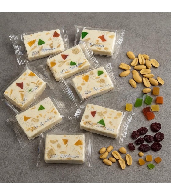 Μαντολάτο Φυστίκι & Αποξηραμένα Φρούτα