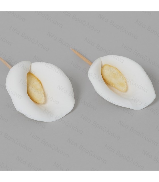 Διακοσμητικό Κρινάκι με Οδοντογλυφίδα