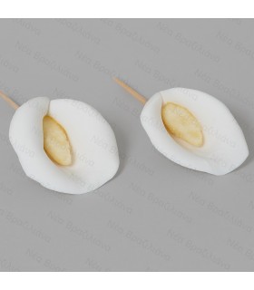 Διακοσμητικό Κρινάκι με Οδοντογλυφίδα