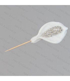 Διακοσμητικό Κρινάκι με Οδοντογλυφίδα