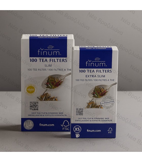 Χάρτινα φίλτρα μιάς χρήσης για Τσάι (100 τεμ.)