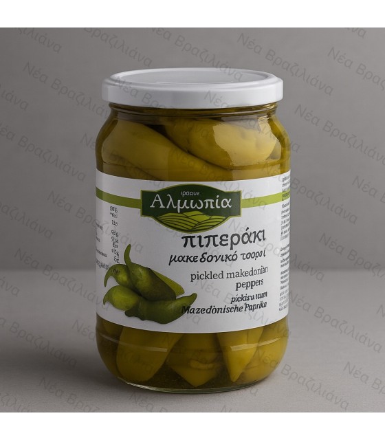 Πιπεράκι Μακεδονικό Τουρσί “Τρόφιμα Αλμωπία”