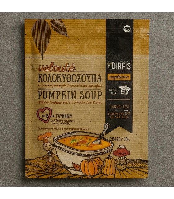 Κολοκυθόσουπα βελουτέ vegan