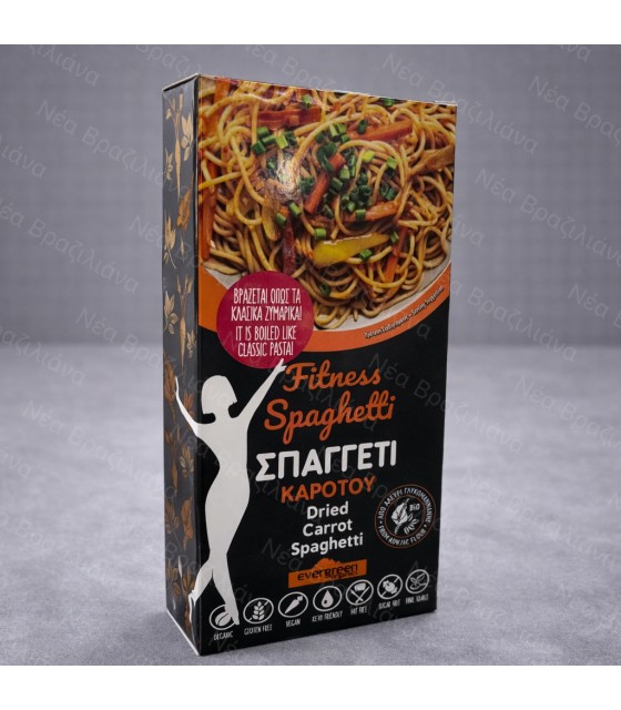 Σπαγγέτι Καρότου από Γλυκομαννάνη Fitness Pasta Bio