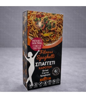 Σπαγγέτι Καρότου από Γλυκομαννάνη Fitness Pasta Bio