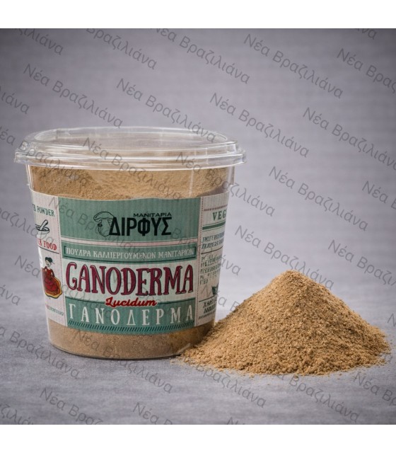 Αποξηραμένα μανιτάρια Γανόδερμα σε πούδρα