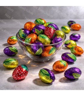 Αυγουλάκια Σοκολάτας Γάλακτος Μεγάλα