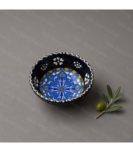 Χειροποίητο Κεραμικό Μπολ mini blue eye