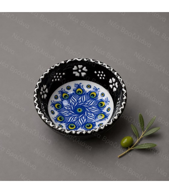 Χειροποίητο Κεραμικό Μπολ mini blue eye