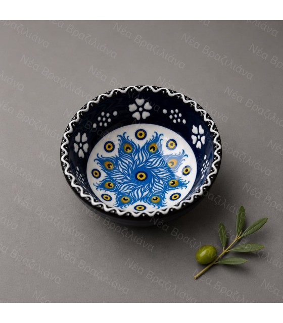 Χειροποίητο Κεραμικό Μπολ mini blue eye