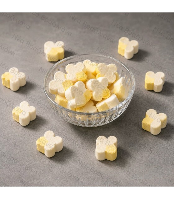 Marshmallows με γεύση pop corn