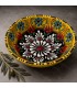 Χειροποίητο Ανάγλυφο Κεραμικό Μπολ Floral