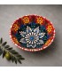 Χειροποίητο Ανάγλυφο Κεραμικό Μπολ Floral