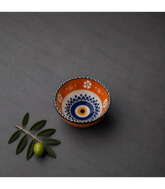 Χειροποίητο Κεραμικό Μπολ mini blue eye