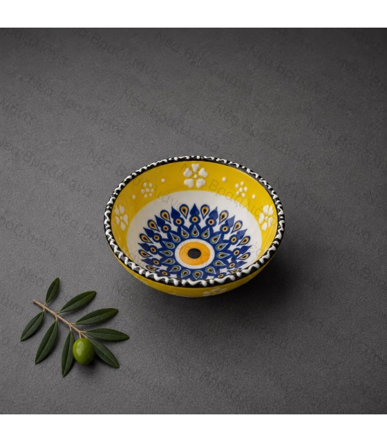 Χειροποίητο Κεραμικό Μπολ mini blue eye