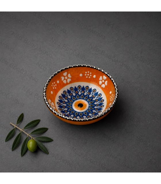 Χειροποίητο Κεραμικό Μπολ mini blue eye