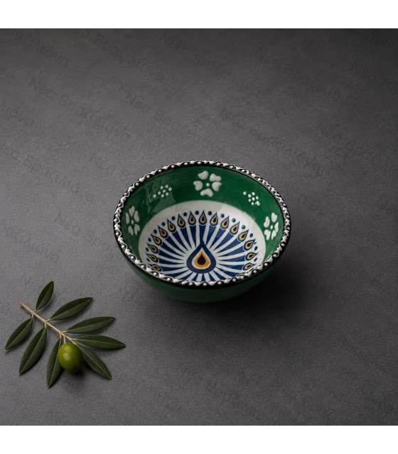 Χειροποίητο Κεραμικό Μπολ mini blue eye