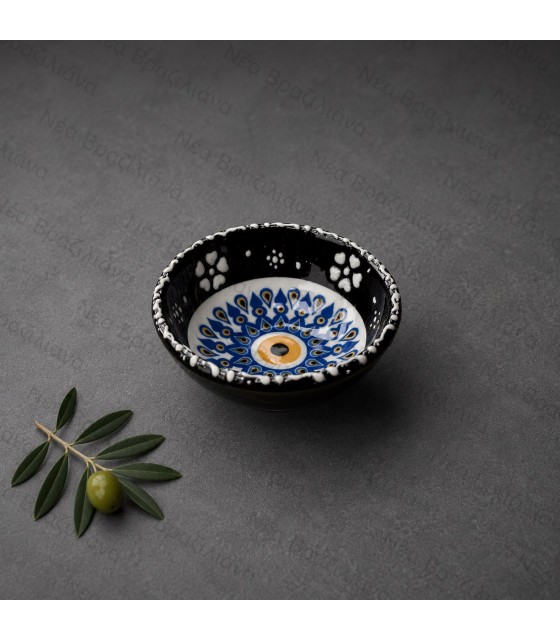 Χειροποίητο Κεραμικό Μπολ mini blue eye