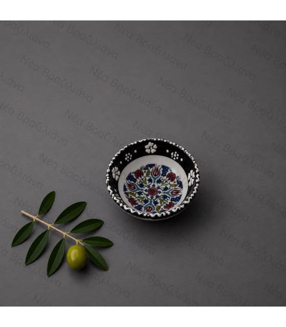 Χειροποίητο Κεραμικό Μπολ mini floral