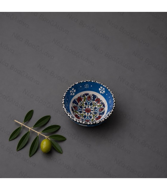 Χειροποίητο Κεραμικό Μπολ mini floral