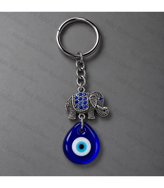 Μπρελόκ Ganesha & Blue Eye