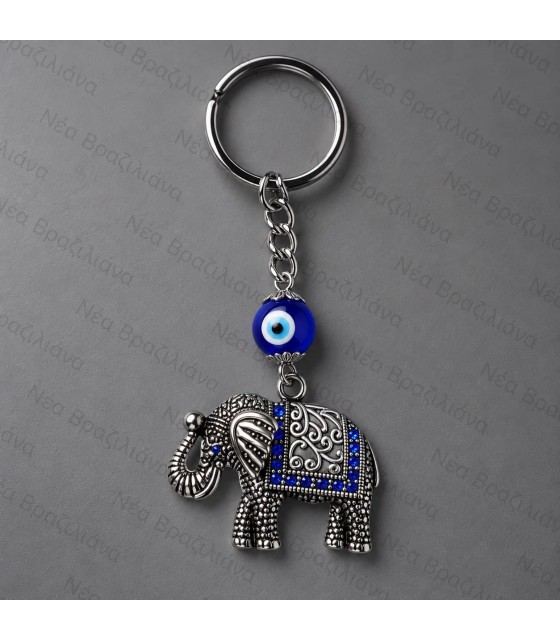 Μπρελόκ Ganesha & Blue Eye