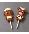 Σοκολάτα Lollipop ζωάκια
