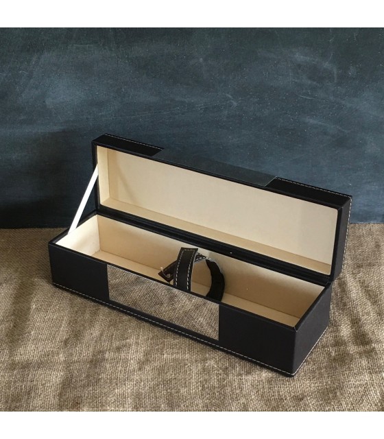 Θήκη κρασίου μονή με καθρέπτη.