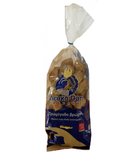 Παξιμαδάκια Τριομίγαδο Βρώμης