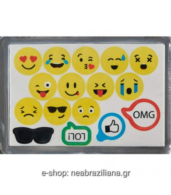 Πλακέτα ζαχαρόπαστας  EMOJIS