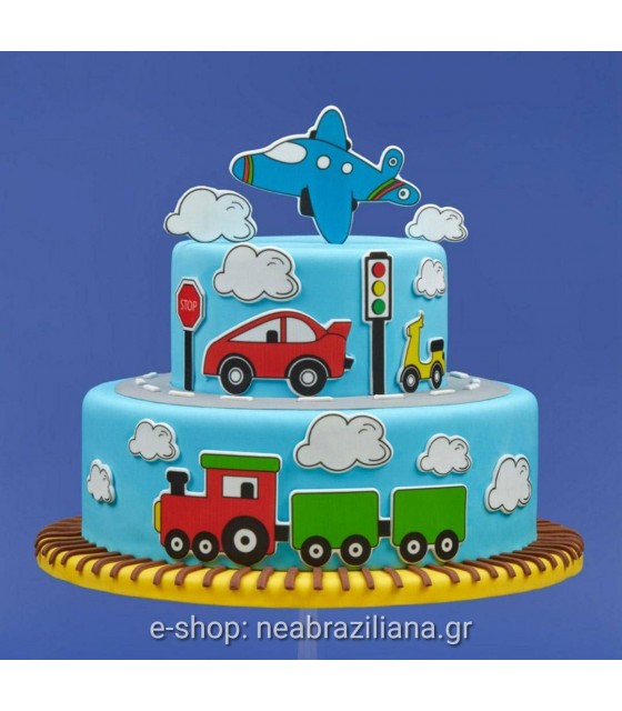 Πλακέτα Ζαχαρόπαστας Μέσα Μεταφοράς