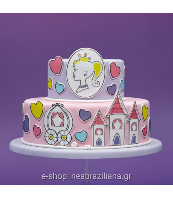 Πλακέτα Ζαχαρόπαστας Πριγκίπισσα