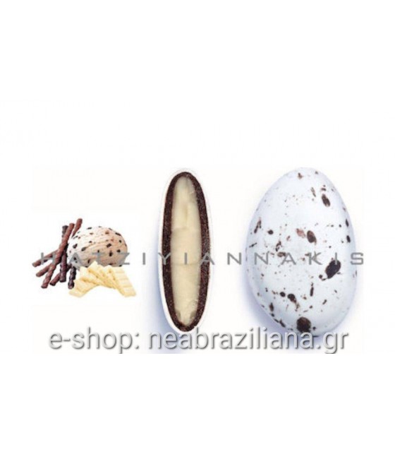 Κουφέτα together stracciatella.