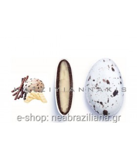 Κουφέτα together stracciatella.