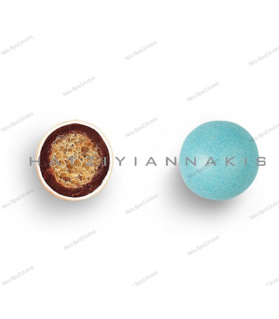 Κουφέτα crispy Περλέ,Λαμπερό Σιέλ