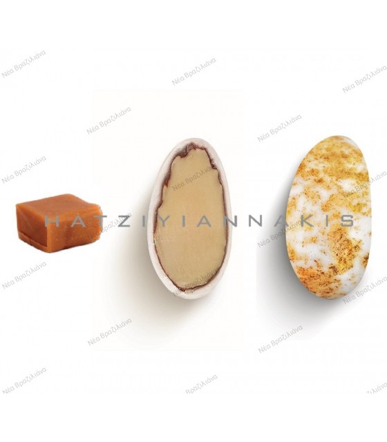 Κουφέτα Αμυγδάλου Καραμέλα Χρυσό-Πιτσιλωτό