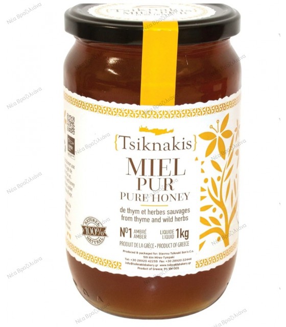 Μέλι Κρητικό Οικογένεια Τσικνάκης.
