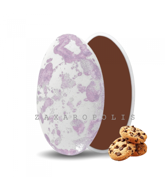 Κουφέτα Στρατσιατέλα Λιλά