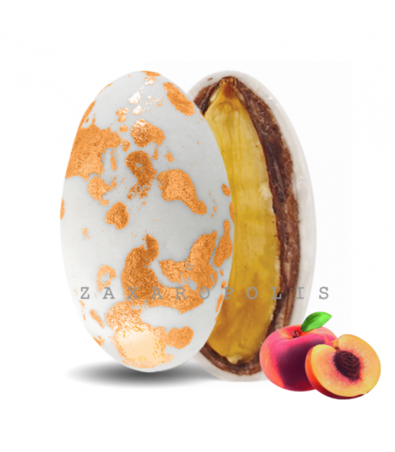 Κουφέτα Αμυγδάλου Πιτσιλωτό Χρυσό Ροζ