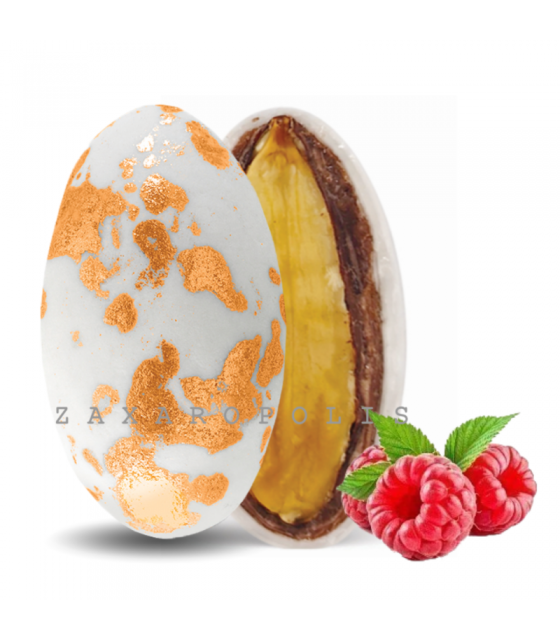 Κουφέτα Αμυγδάλου Πιτσιλωτό Χρυσό Ροζ