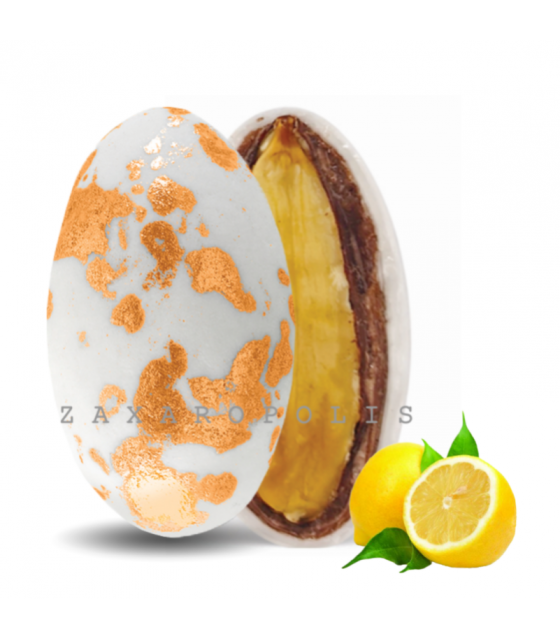 Κουφέτα Αμυγδάλου Πιτσιλωτό Χρυσό Ροζ