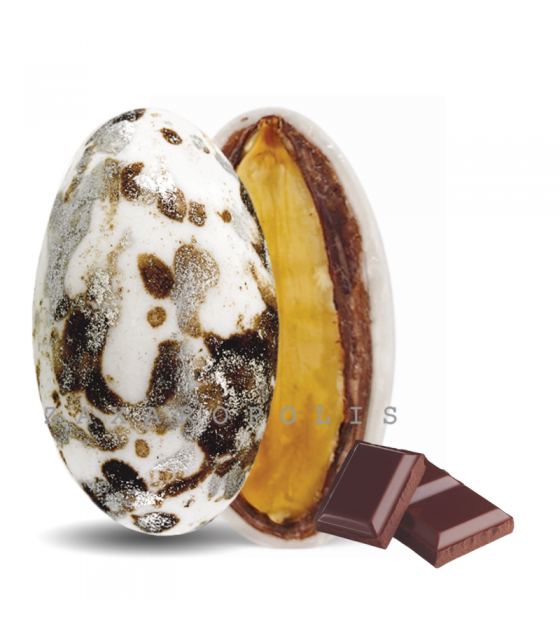 Κουφέτα Αμυγδάλου Πιτσιλωτό Καφέ