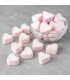 Marshmallows Καρδούλα Ροζ-λευκό