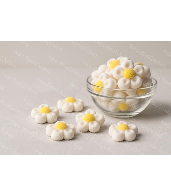 Marshmallows Μαργαρίτες Λευκές.