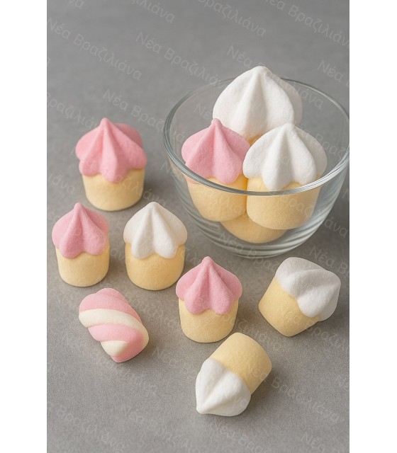 Marshmallows Cupcake.