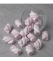 Marshmallow Twist Λευκό-Λιλά