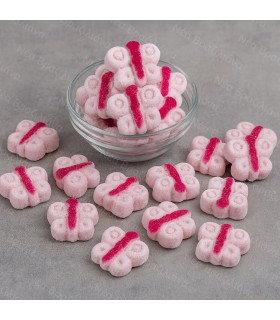 Marshmallow  Πεταλούδες Ροζ