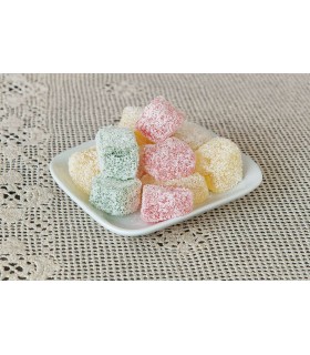 Λουκούμια  Μπουκίτσες Ινδοκάρυδο